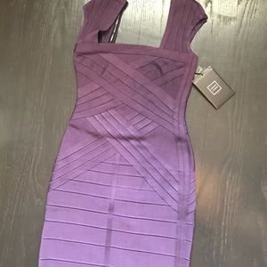 Herve Leger bandage dress